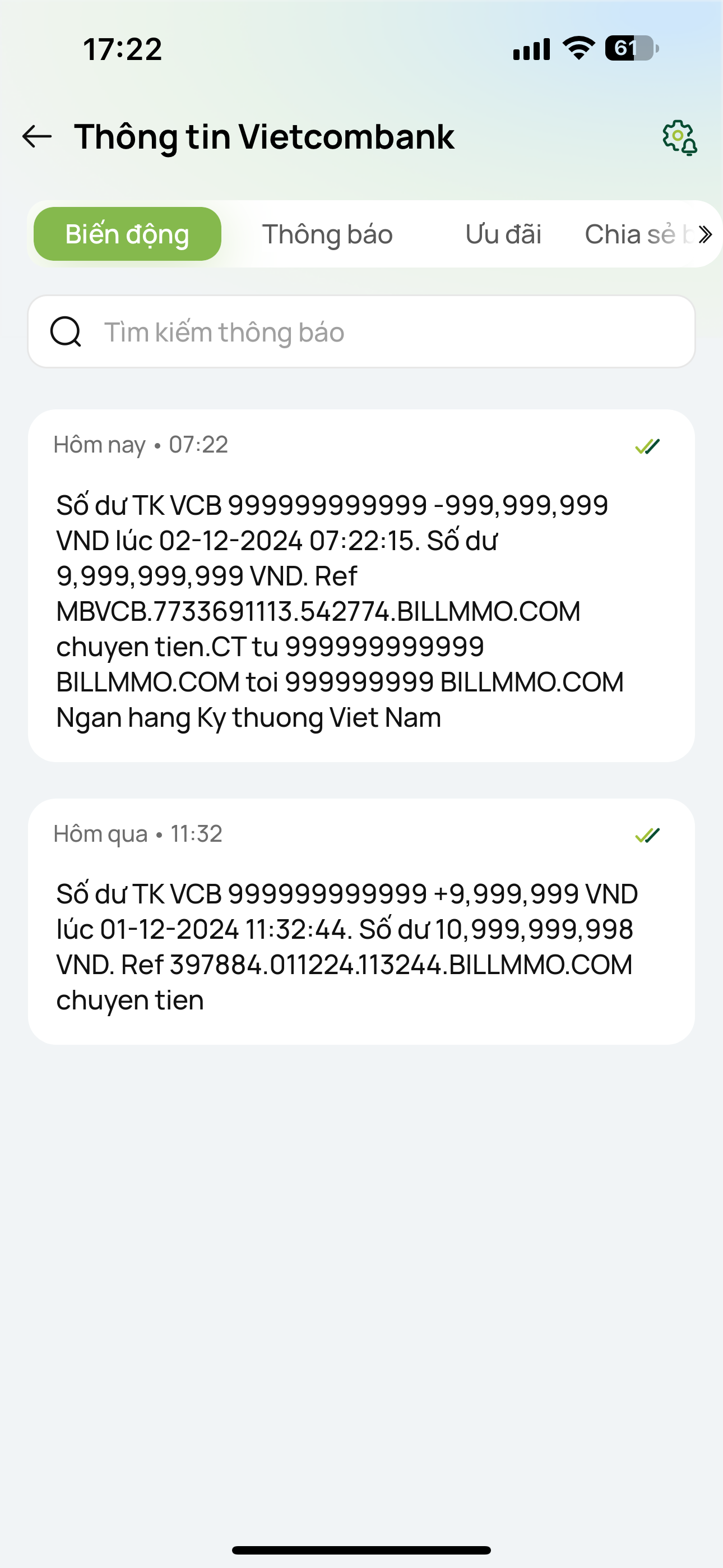 Bill demo 2
